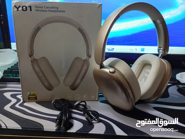 سماعة Y01 اللاسلكية – عزل ضوضاء حقيقي (ANC)