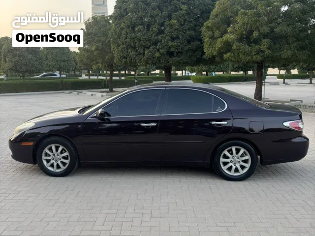 لكزس es 330 موديل 2004 عنابي داخل بيج