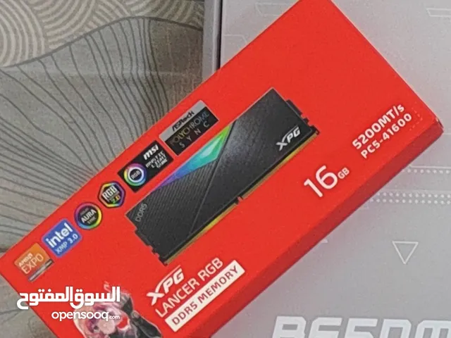 رام DDR5 16GB 5200 MHz فيها ضمان