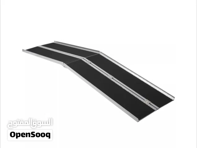Portable Folding Aluminum Alloy Wheelchair Ramp for Stairs, Doors, Scooters - 80411