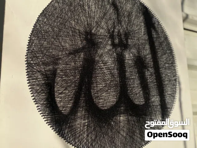 لوحة فنية الخيط وال مسامير