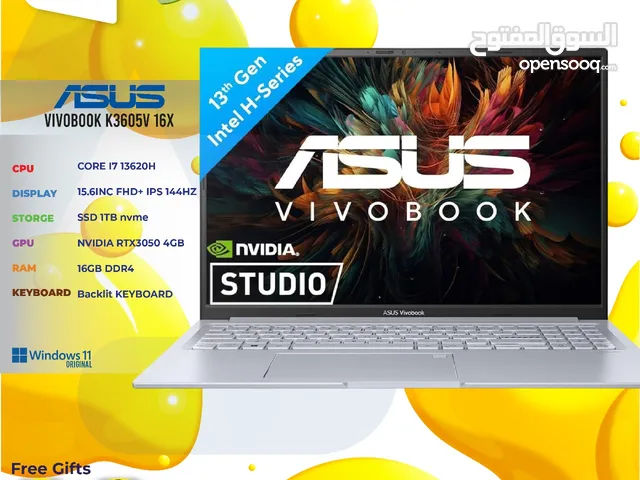 لابتوب ايسوس اي 7 Laptop Asus i7 RTX3050 بافضل الاسعار