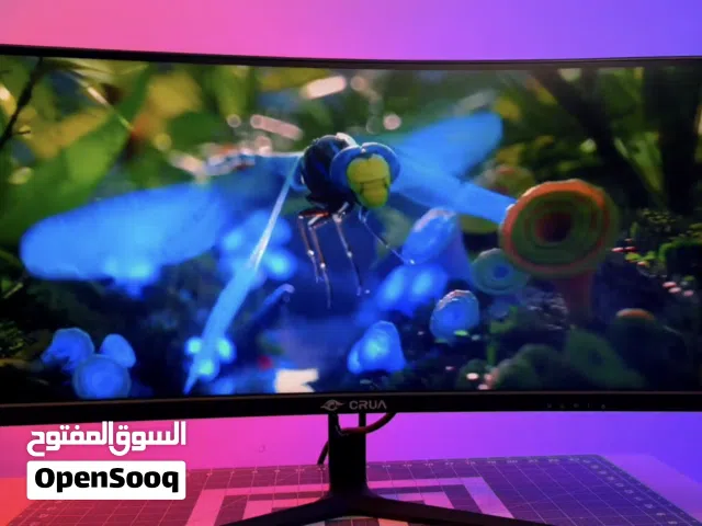 شاشه كيرف 200 هرتز 2k. تجي معاه ستاند حامل شاشات فقط كرسي كورسير