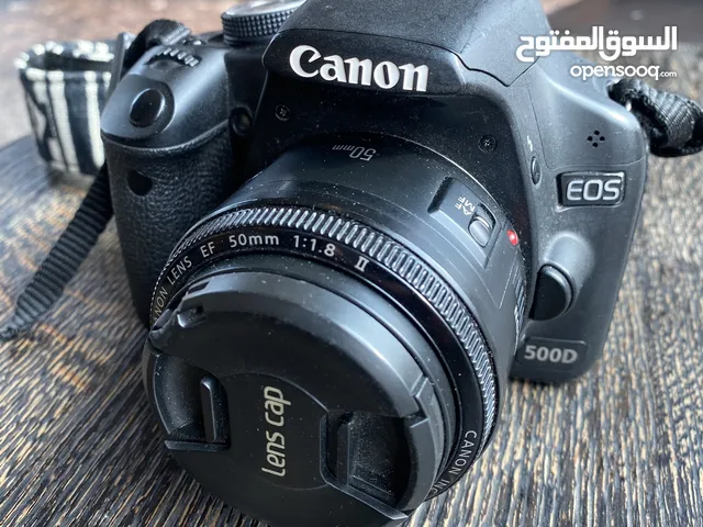 Canon D500 + 3 عدسات