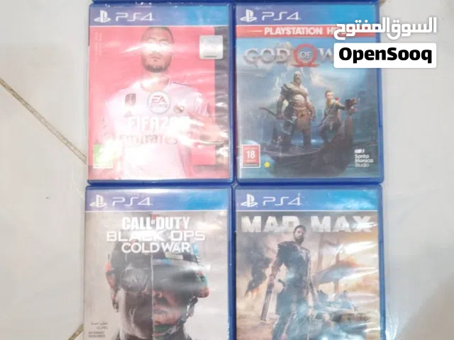 شرايط سوني 4 اللعاب بحاله جيده جدا 11 لعبه اليد جدا جيدا