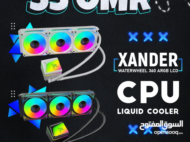 Xander Waterwheel 360 ARGB LCD Liquid Cooler - مبرد مائي !