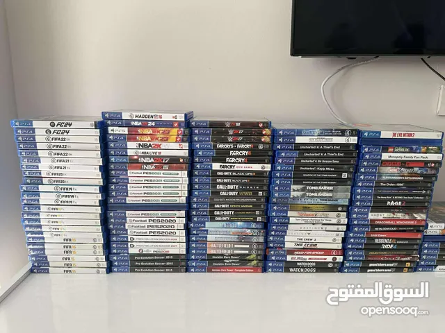 السلام عليكم مطلوب سيديات بلاي ستيشن 4 مستعملات