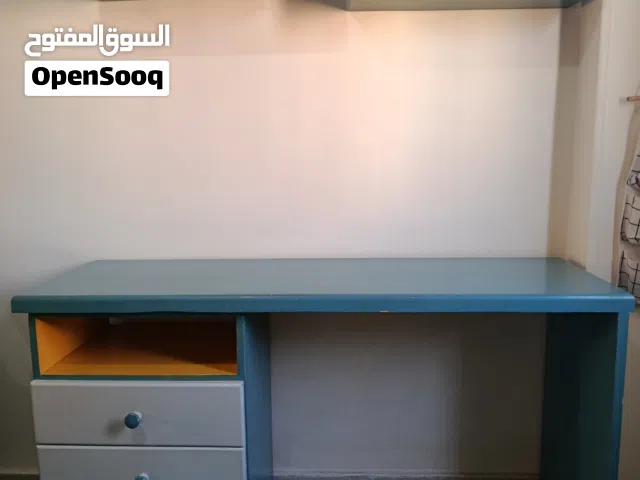 مكتب خشب طبيعي 140 سم