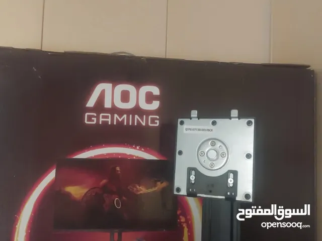 شاشة Aoc 165hz fhd 1920 x 1080 1ms زمن الاستجابة الحجم 27 انش الشاشة نظيفه حيل استخدمتها شهر وتركت
