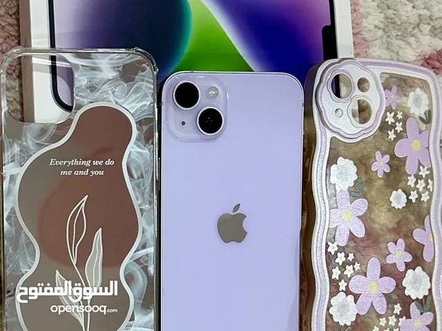 للبيع ايفون 14 بلس بنفسجي