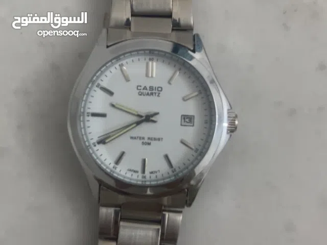 Elegant Casio Stainless Steel Watch