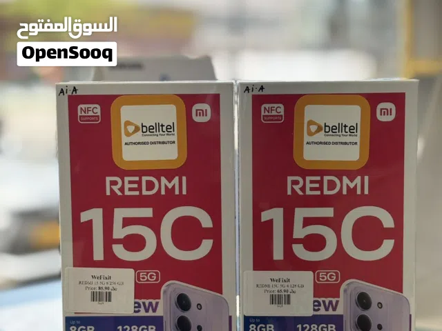 Mi REDMI 15C 5G 4GB RAM 128 ROM Color: Dusk purple,Mint green available  Model:2508CRN2BE