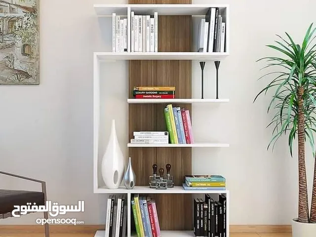 مكتبة كتب  مقاس 180 × 80 سم