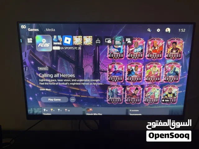 شاشة قيمنق 165 هرتز الشاشة من LG و ULTRA GEAR الشاشة مستعملة شهرين فقط نظيفة وشغالة و ماتشتكي من شي