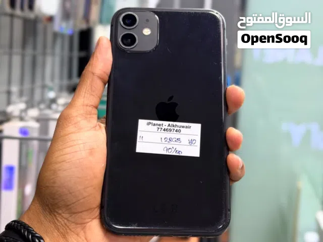 iPhone 11-128 GB Smooth condition phone - Black