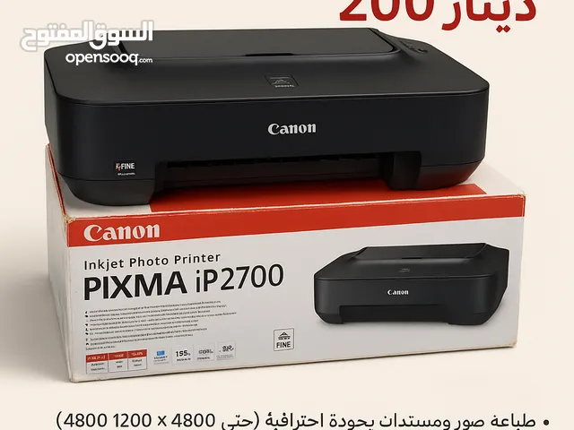 Canon واسم الطراز الكامل للطابعة هو: PIXMA iP2700