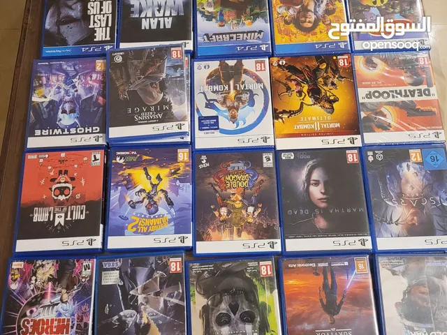 ps5 games sale or swap العاب سوني 5 بيع او بدل