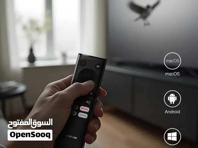 جهاز تحكم لاسلكي جرين ليون برو مع لوحة مفاتيح وماوس - أسود جهاز تحكم لاسلكي جرين ليون برو مع لوحة