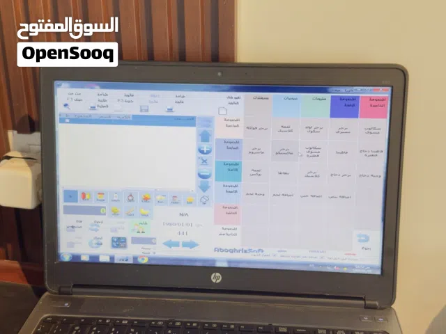 لابتوب مع منظومه ابو غريس