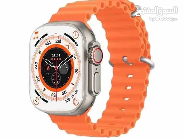 ساعة T800 Ultra سير برتقالي .