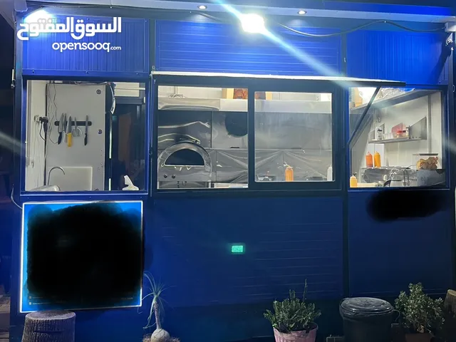 كرفان لبيع مع رخصة جاهز الشغل سعر قابل للتفاوض