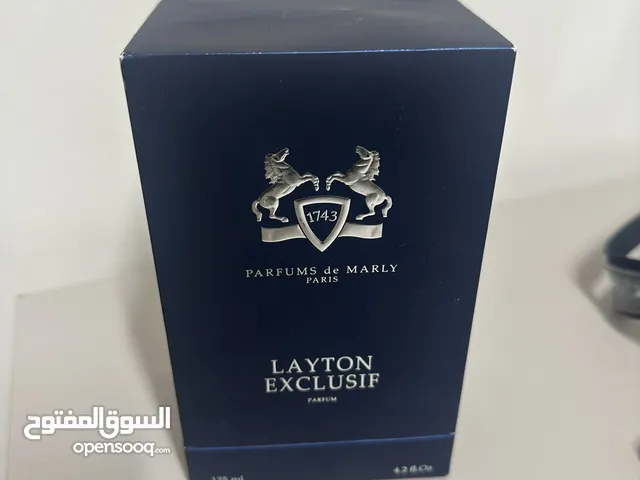 العطر LAYTON EXCLUSIF**، وهو نسخة مميزة من عطر Perfumes de Marly مستعمل استعمال بسيط نسبة 15% فقط