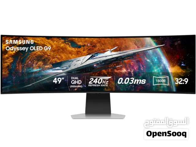 شاشة samsung G9 OLED 4K 240hz