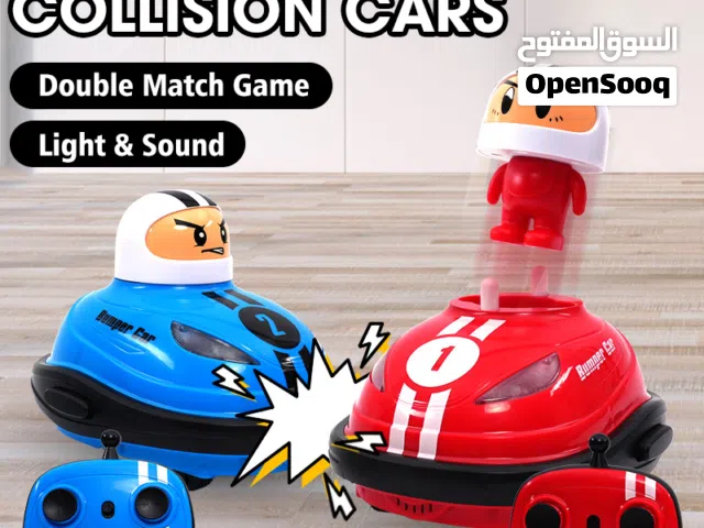 سيارتين تطبيش و هروب تحكم ريموت عن بعد مع اضويه و اصوات لعبة التحدي و المرح والخفه والذكاء