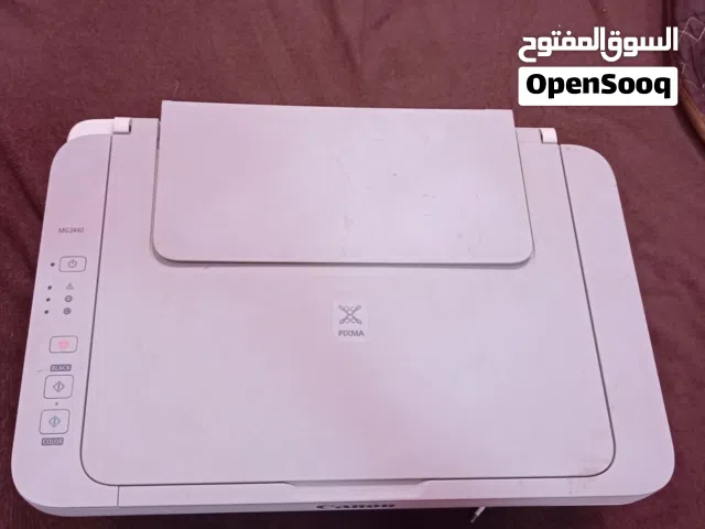 طابعة وسكنر كانون (Canon PIXMA MG2440) بحالة ممتازة - طابعة 3 بـ 1