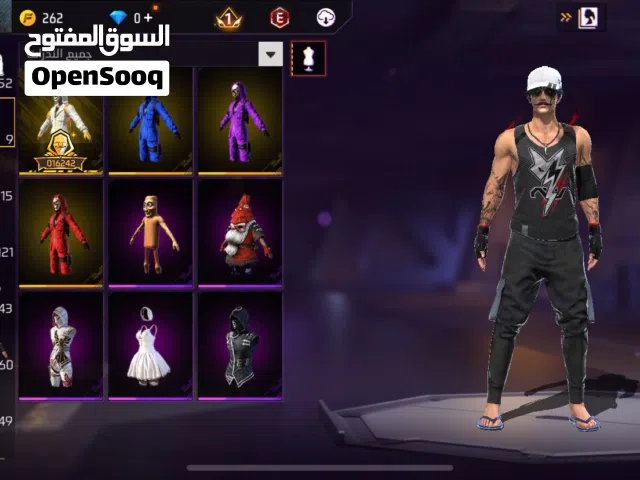 حساب فري فاير للبيع فقط