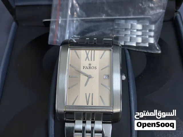 ساعة FAROS رجالية انيقة بحالة ممتازة