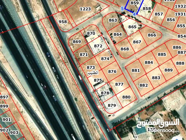 للبيع قطعه ارض 630 م في الطنيب الباب الشمالي جامعه الإسراء تصلح سكن طالبات او طلاب