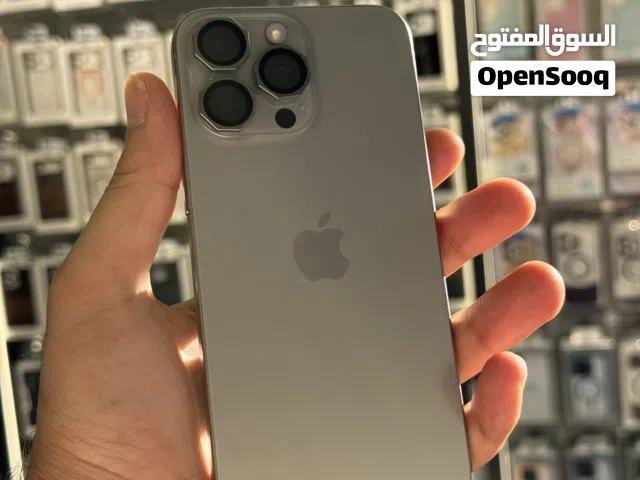 15 pro max 256GB // مستعمل بحالة الوكالة بطارية 87 %