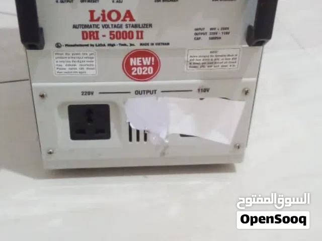 رافع جهد كهرباء قوة 5000 فاتنامي اصلي نضيف