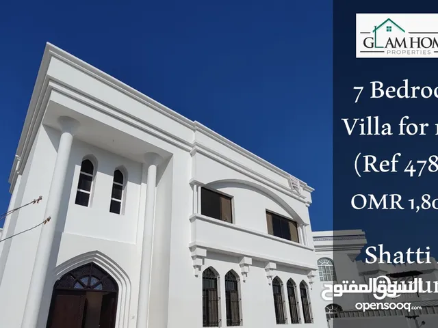 Gorgeous 7 BR villa for rent with spacious rooms Ref: 478H