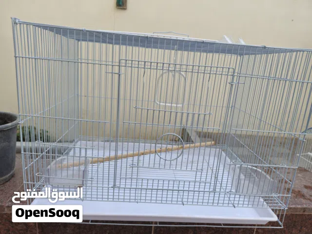 Large Bird Cage with Stand & Accessories – Clean Condition