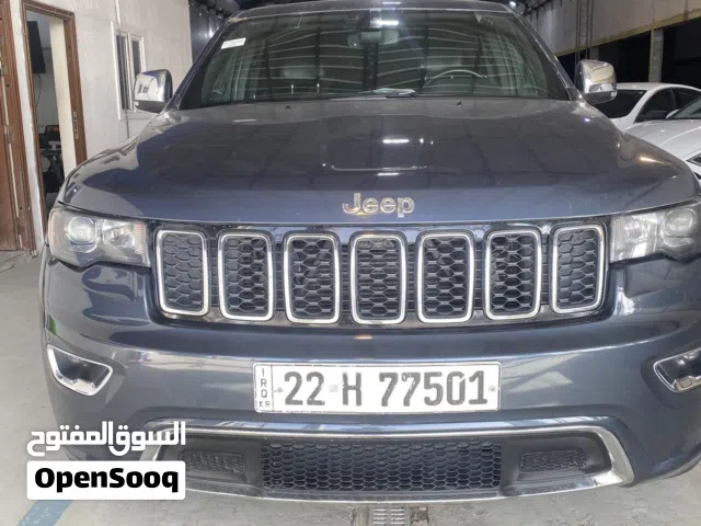 جيب كراند شيروكي موديل 2020 سمائي رقم اربيل سنوية جديدة ارقام جديدة السياره نضيفه وحلوه ما نقصها شي