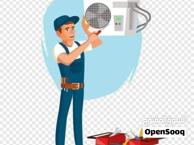 فني فك وتركيب وصيانة وتمظيف جميع انواع المكيفات داخل طرابلس تركيب بالفاكيم