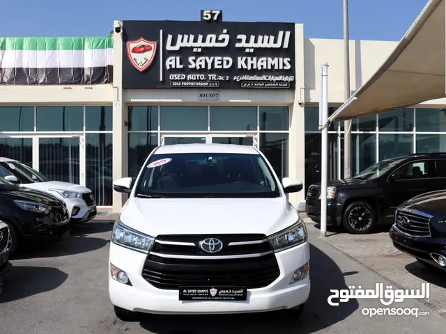 TOYOTA INNOVA 2019 GCC EXCELLENT CONDITION WITHOUT ACCIDENT