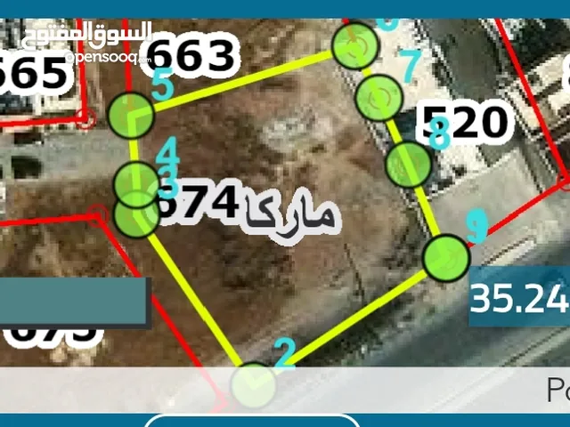 ارض تجاري للتأجير ماركا طريق الحزام