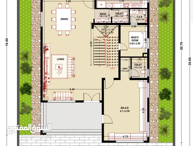 510 m2 5 Bedrooms Villa for Sale in Abu Dhabi Al Shamkhah