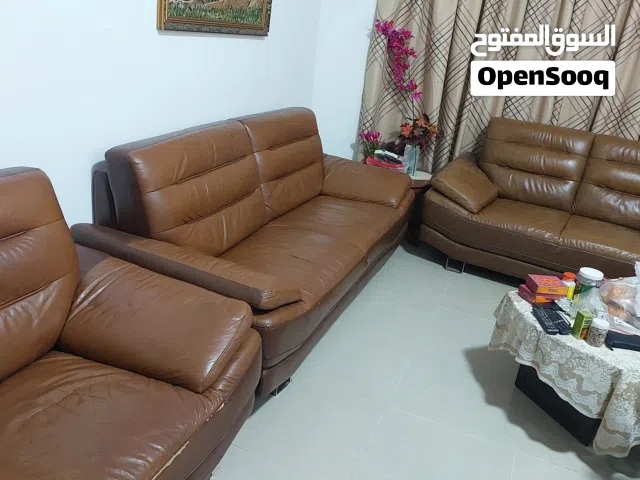 Leather Sofa Set