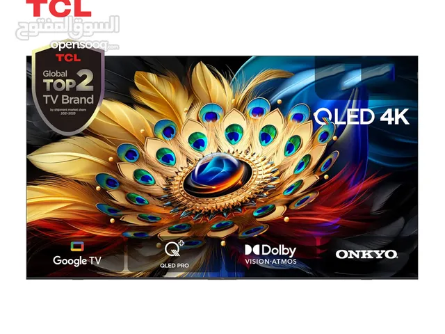 TCL 65 inch Android Smart QLED TV - 4K - Warranty - Free Delivery - 43 50 55 65 75 85