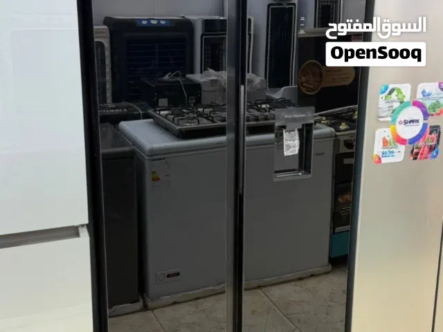 ثلاجه انفيرتر حجم 32  سايد باي سايد  عرض 91 الارتفاع 190