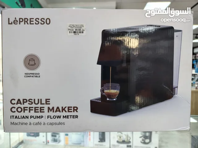 Lepresso Coffee Maker With Capsule Auto Ejection System