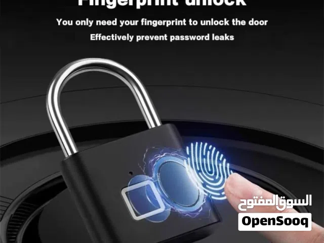 أمان منزلك أصبح ببصمة إصبعك، الحماية الذكية وصلت اليمن قفل ب 20 بصمة ومقاوم للقطع