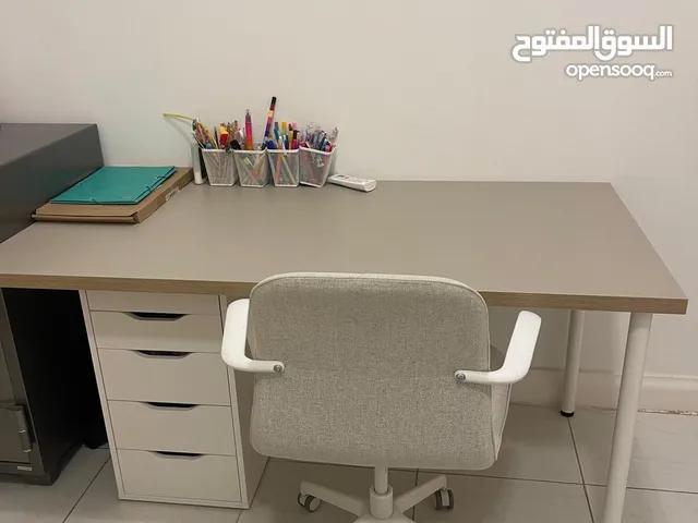 Desk with chair