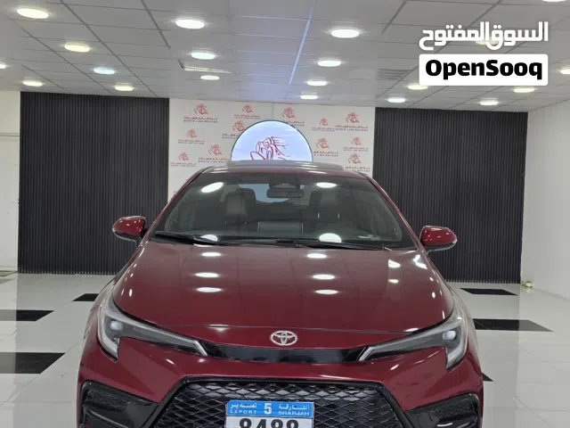 TOYOTA COROLLA XSE 2023 تصميم سبورت جريء يلفت الانتباه سيارة عملية + شكل رياضي = صفقة ما تتعوض