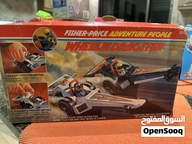 Fisher Price Wheelie Dragster Car