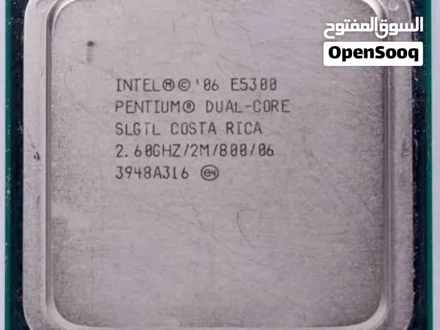 معالج Intel Pentium dual coreE5300